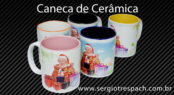 Caneca ceramica