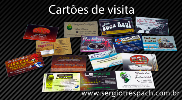 Cartões de visita